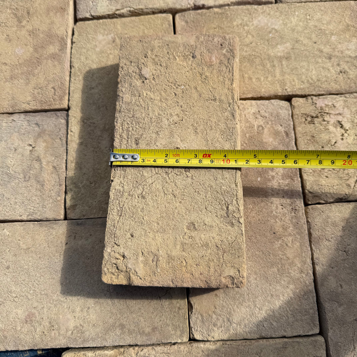 London Yellow Clay Brick Pavers | Pack of 500 Pavers | Free Delivery