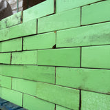 Reclaimed Green Glazed Bricks