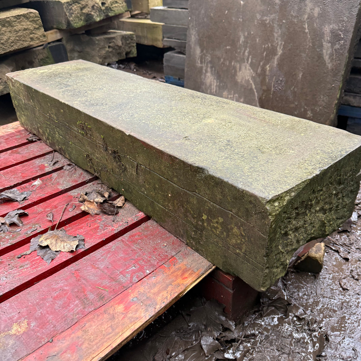 Reclaimed Stone Step