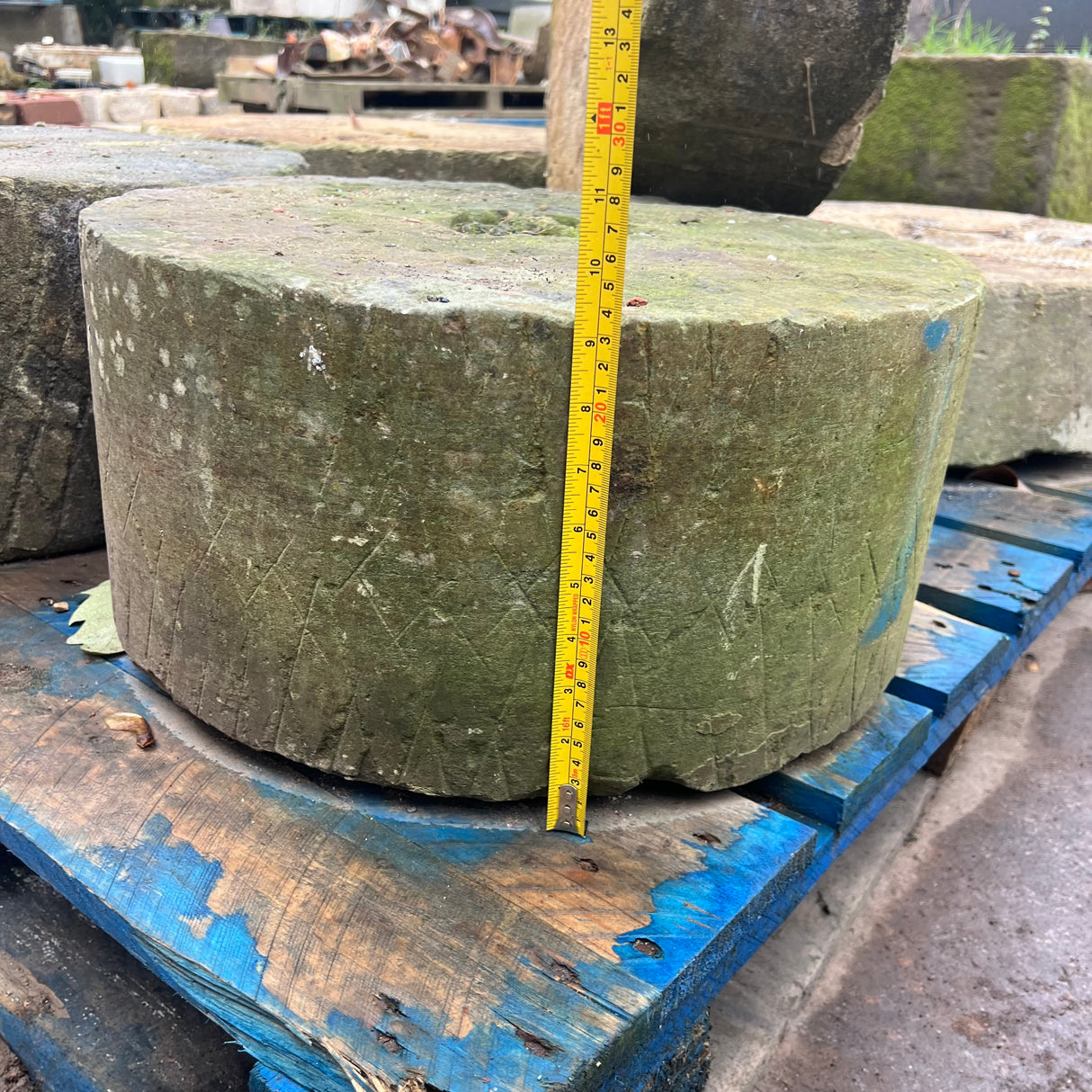 Reclaimed Yorkshire Weathered Mill Stone