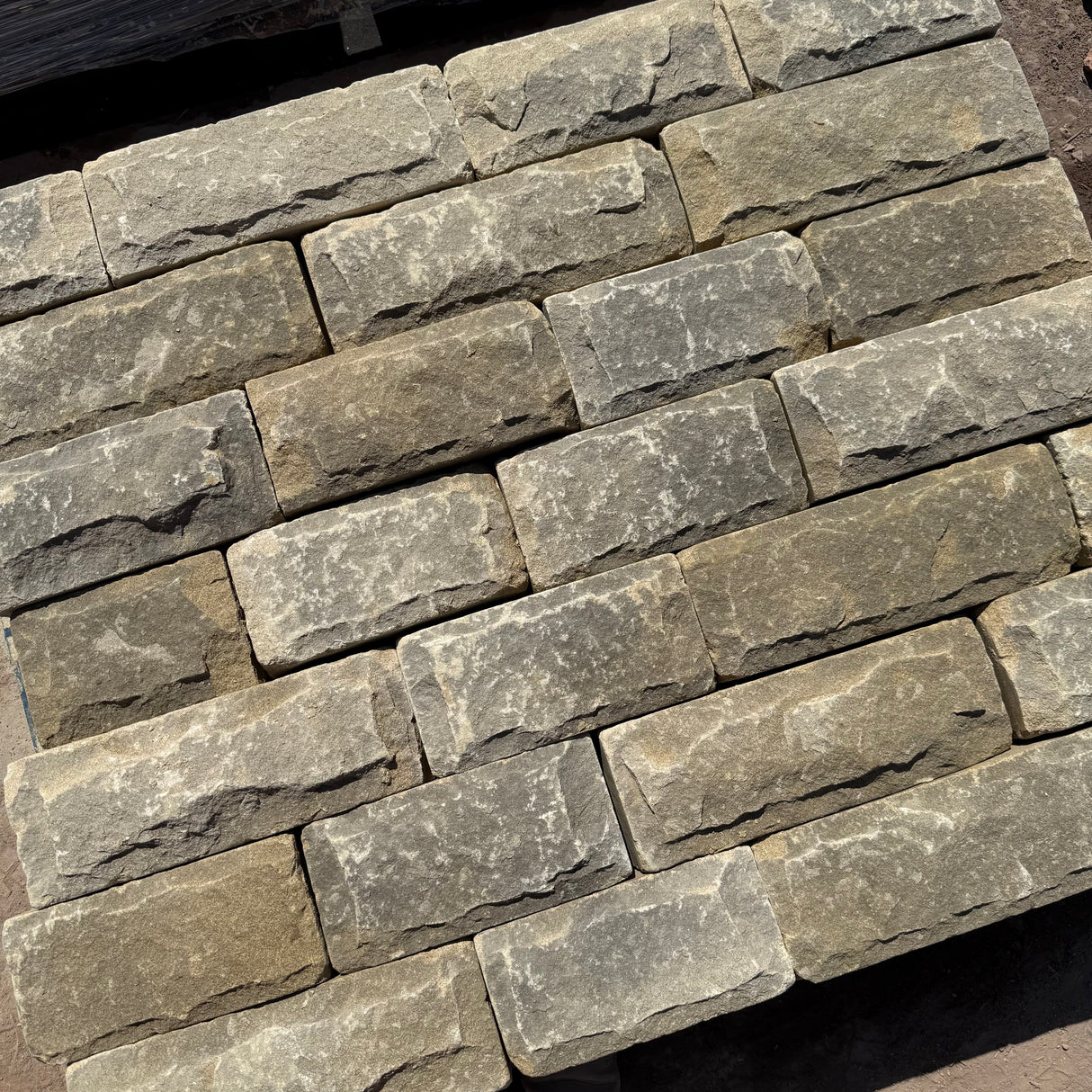 140mm Britannia Weathered Pitched Building Stone - Per SQM