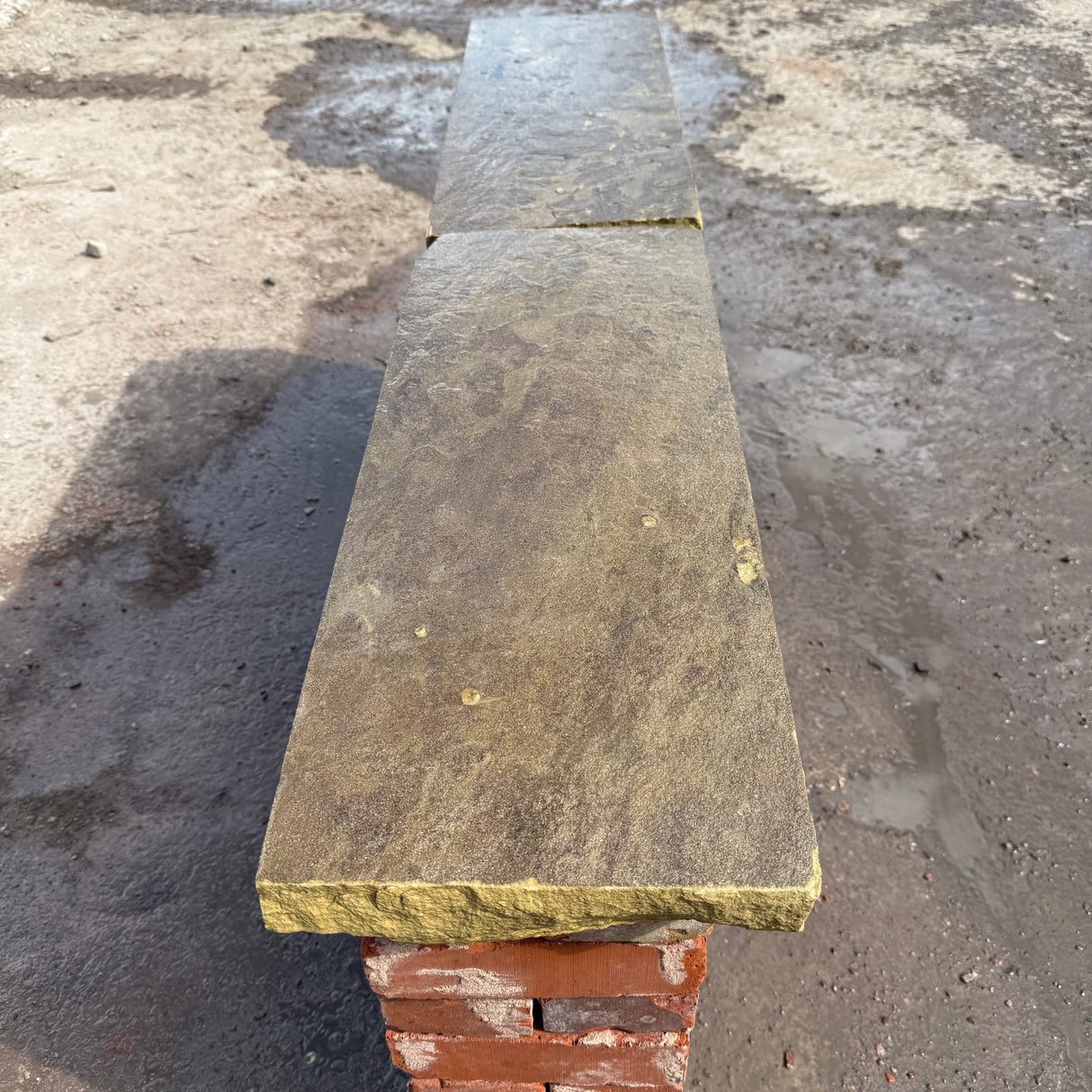 Yorkshire Riven Stone Wall Coping