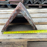 Reclaimed Red Clay Triangle Roof Ridge Tile - 70 Degree