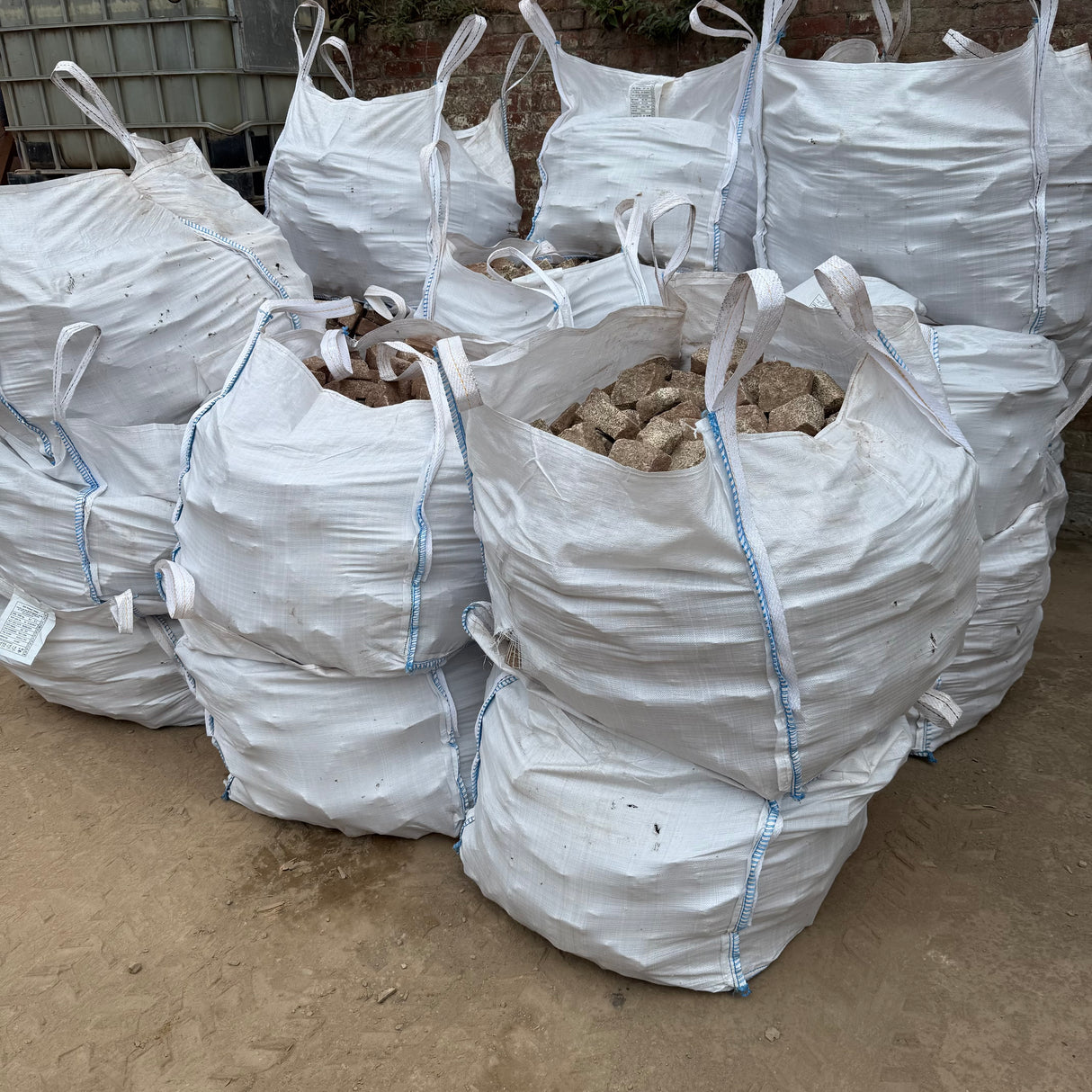 Reclaimed Silver Granite Setts - Per Bag