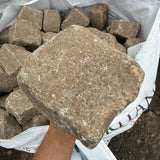 Reclaimed Random Pink Granite Setts - Per Bag