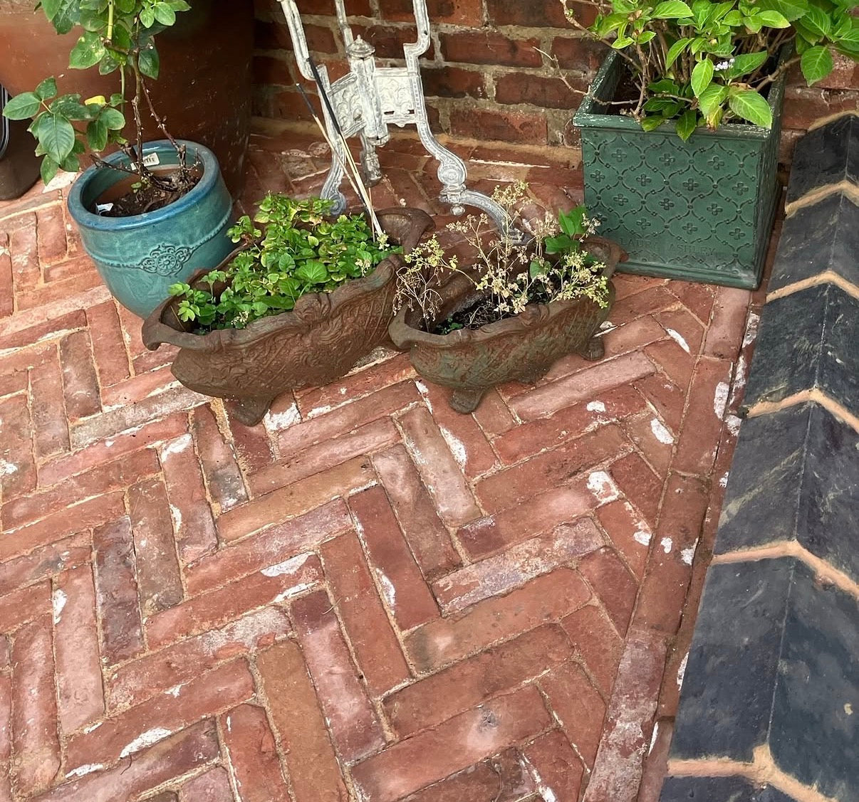 Reclaimed Red Stacker Brick Pavers