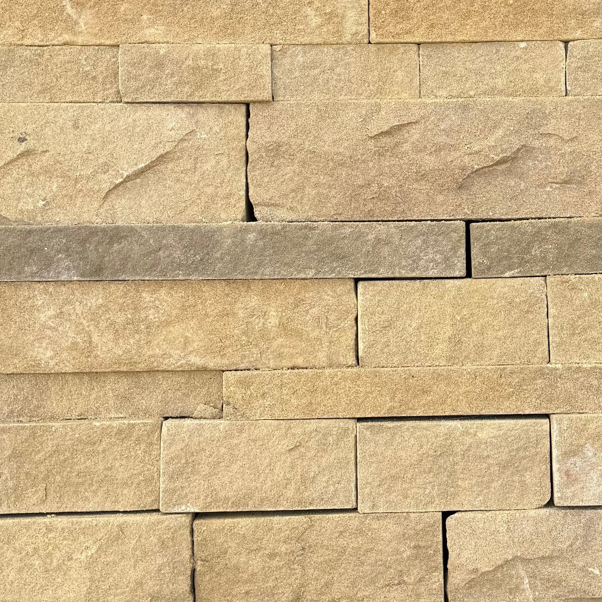 Dressed Sandstone Pitched Face Building Stone - Per SQM
