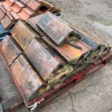 Reclaimed Brown Glazed Wall Coping - Job Lot