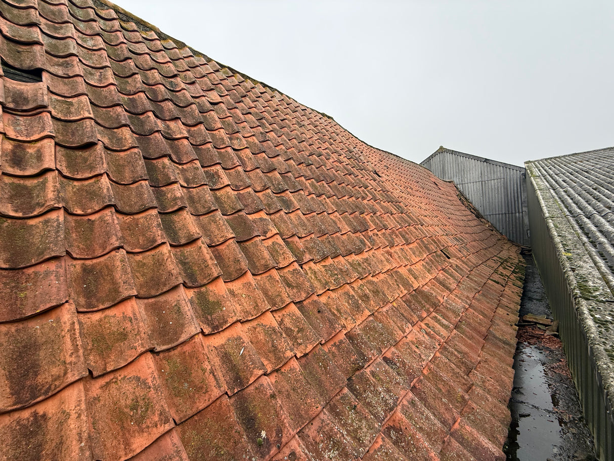 Reclaimed Handmade Clay Pantiles
