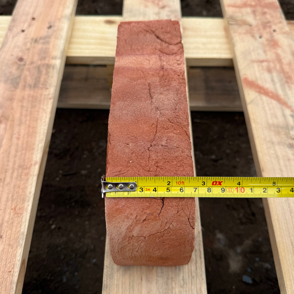 Handmade Bullnose Red Brick