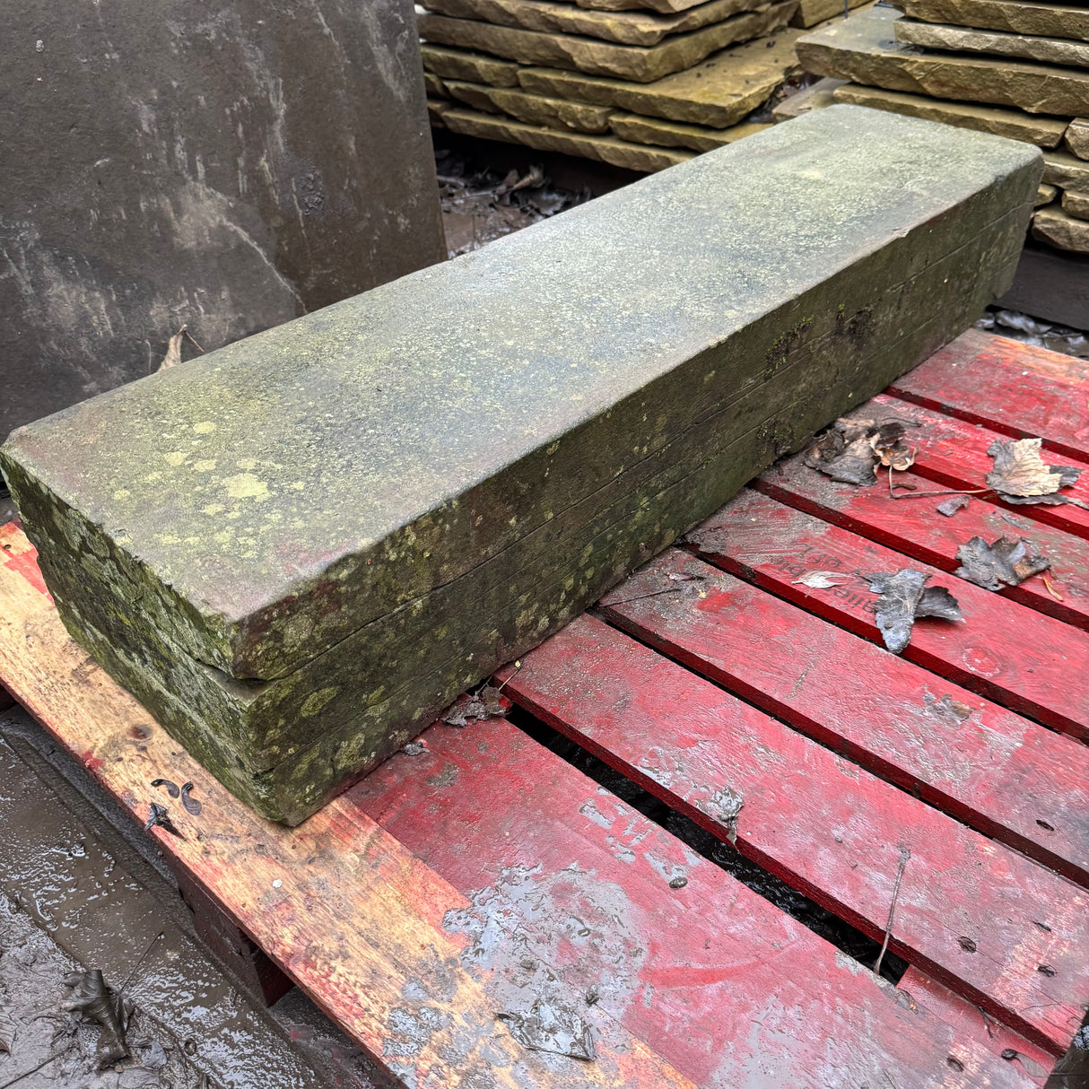 Reclaimed Stone Step