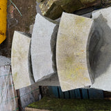 Reclaimed Granite Radius Kerbs