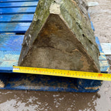 Reclaimed Triangle Stone Wall Coping - Per Linear Foot