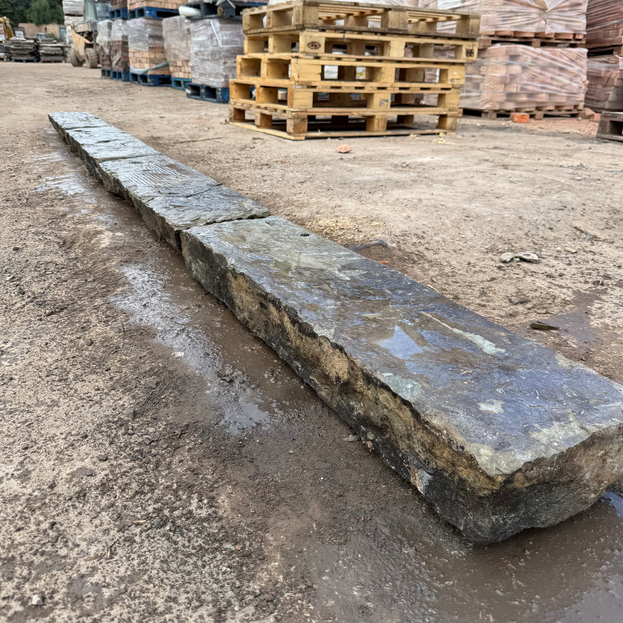 Reclaimed Yorkshire Stone Kerbs - 12” x 5”