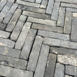 Grey Herringbone Bricks