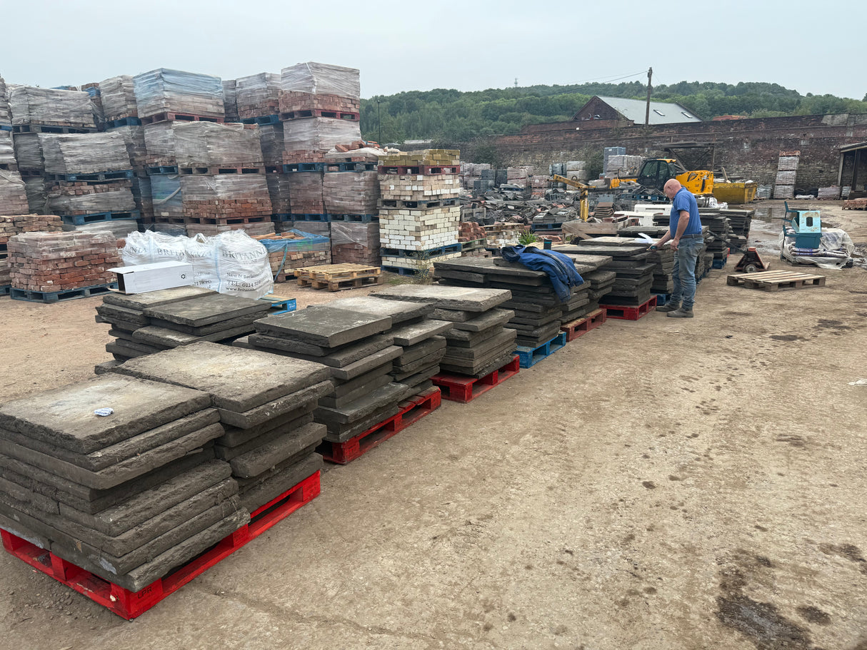 Reclaimed Blue Pennant Flagstone Paving - Per SQM