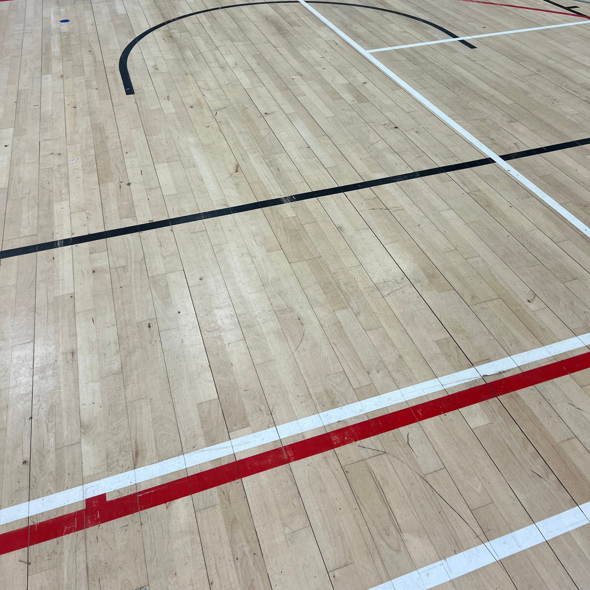 Reclaimed Junckers Beech Sports Hall Hardwood Timber Flooring Boards (Per SQM)