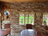 Reclaimed Industrial Blend Brick Slips - Cut From Real Reclaimed Bricks