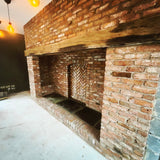 Reclaimed Tudor Handmade Brick Slip Tile - Cut From Real Reclaimed Bricks
