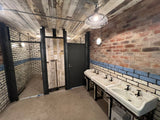 Reclaimed Industrial Toilet Fitout at Bar in Sheffield