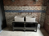 Reclaimed Industrial Toilet Fitout at Bar in Sheffield