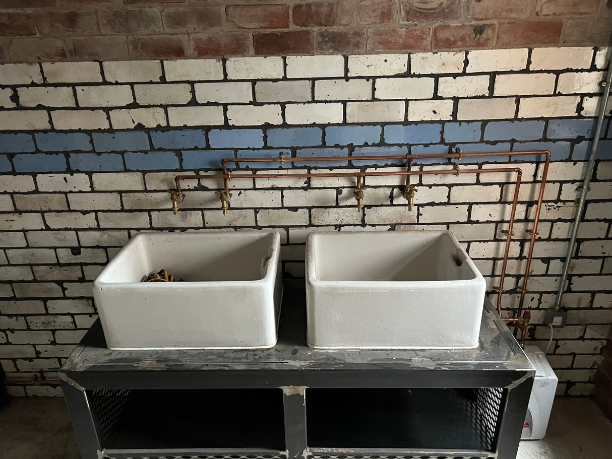 Reclaimed Industrial Toilet Fitout at Bar in Sheffield