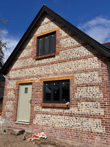 Natural Knapped Flint Cladding Blocks - Per SQM