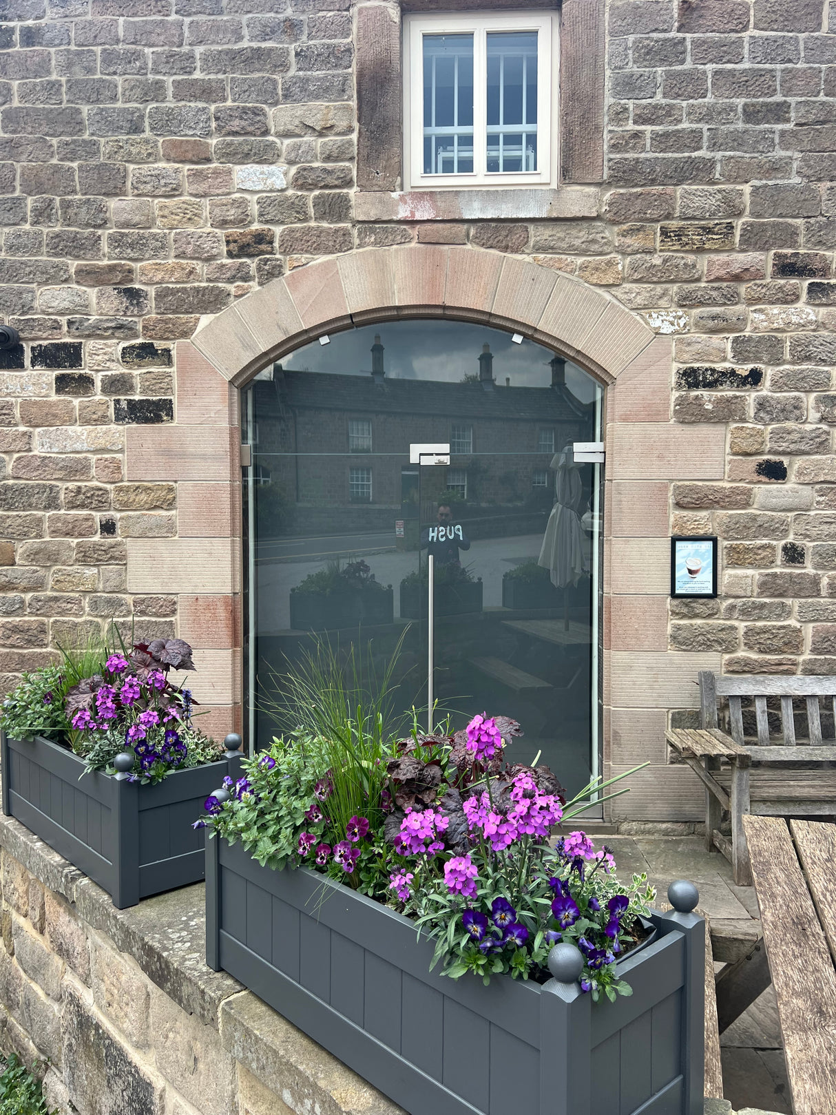 Natural Stone Arch in Hathersage, Derbyshire