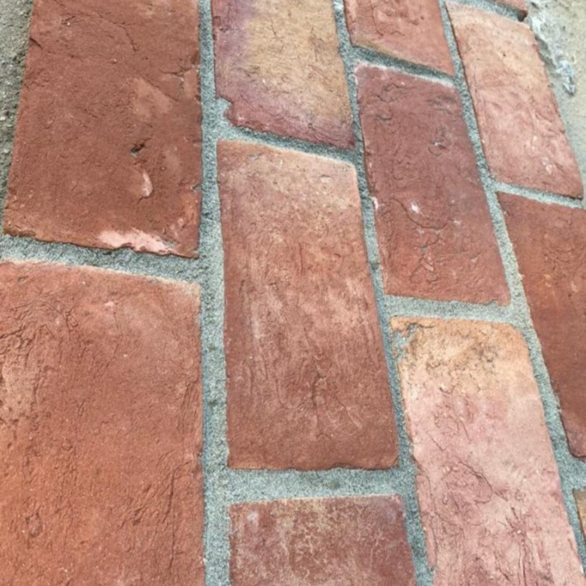 Arundel Red Handmade Clay Paving Bricks | Pack of 500 Pavers | Free Delivery