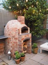 Pizza Oven Built Using Reclaimed Bricks