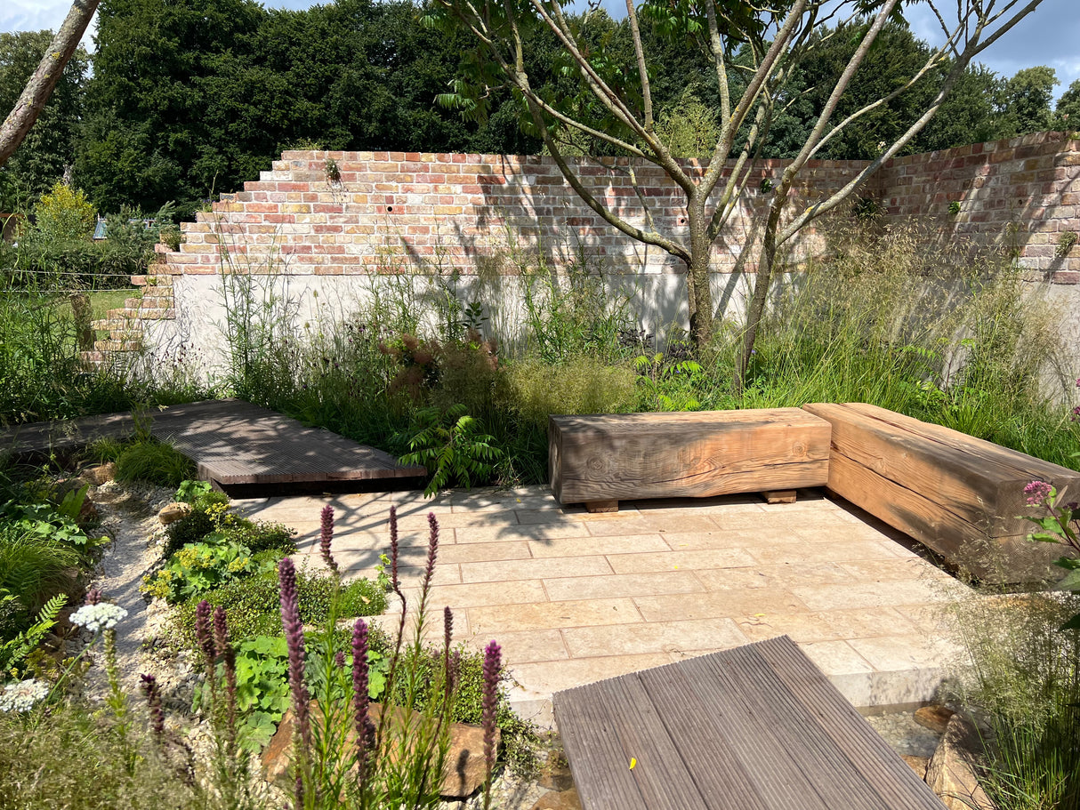 Seeking Resilience Garden, RHS Tatton Flower Show 2023 by Camellia Hayes