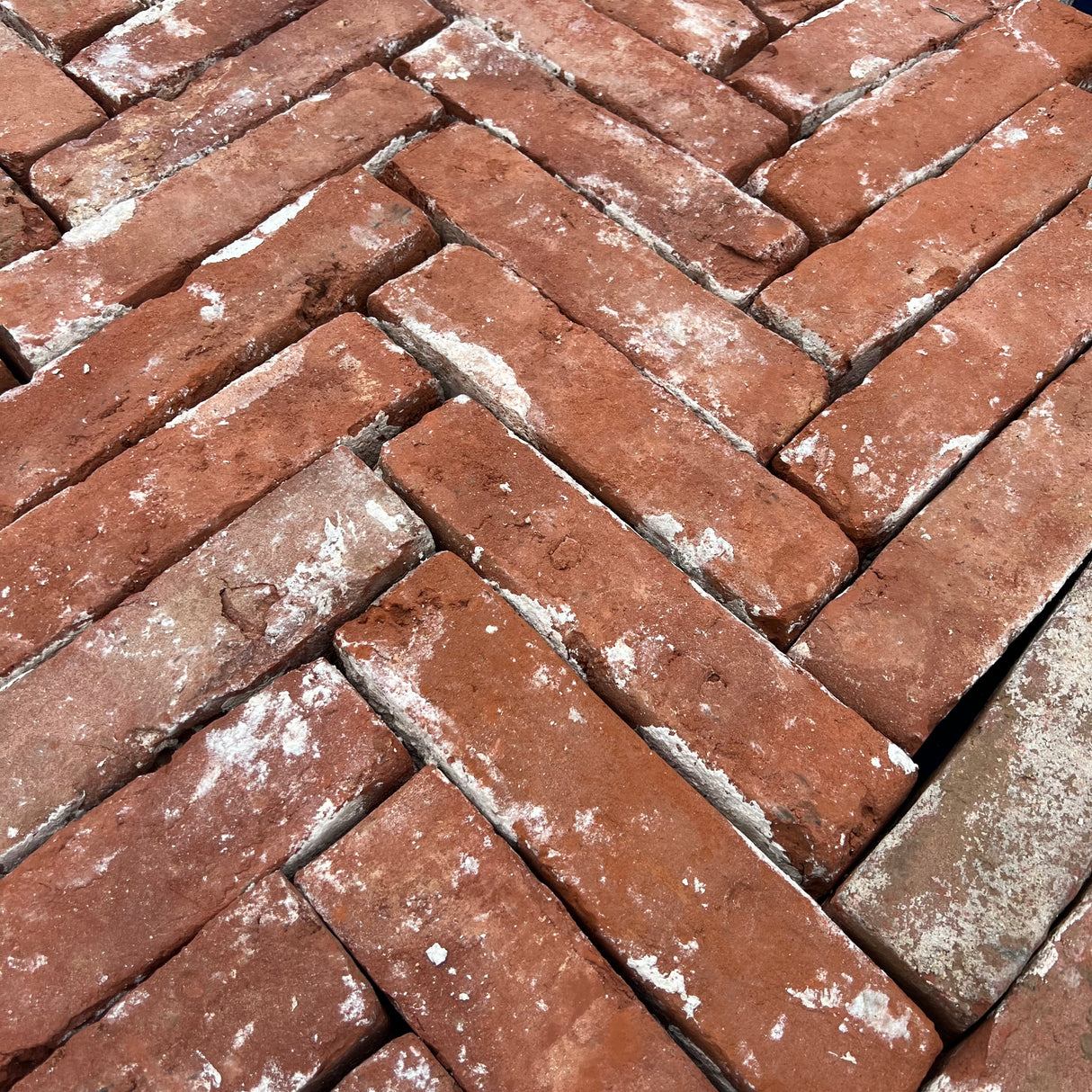 Reclaimed Red Stack Bricks Pavers