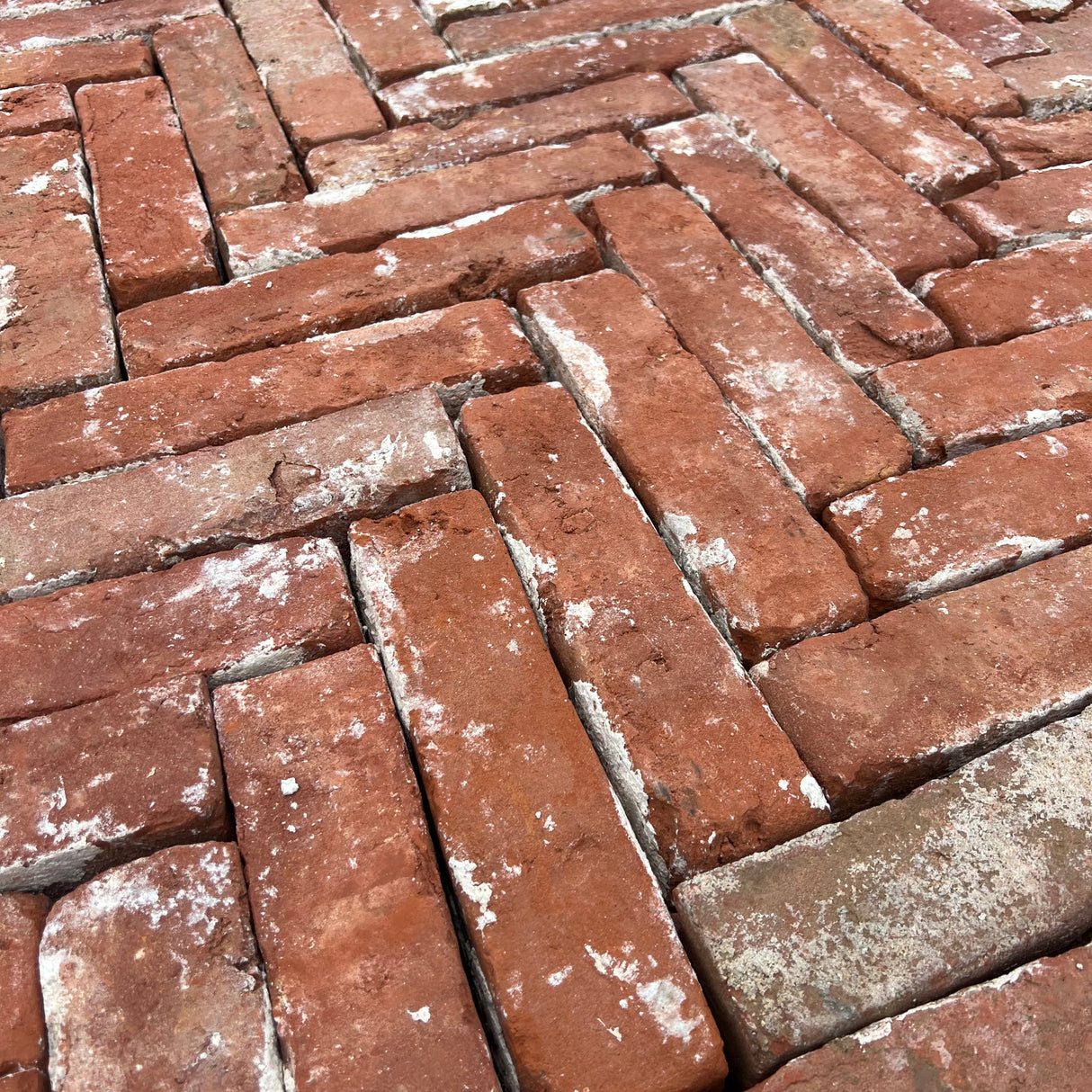 Reclaimed Red Stacker Pavers