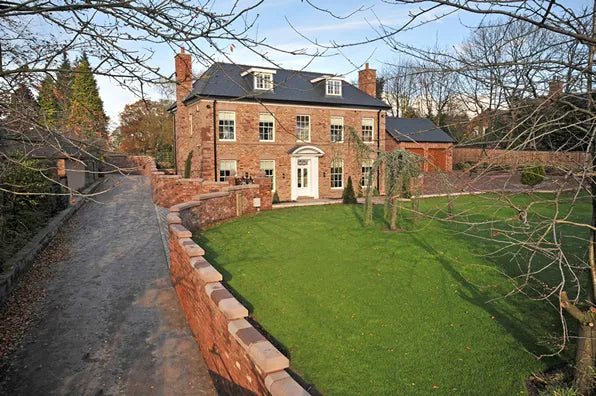 Victorian Style House Built Using Reclaimed Brick in Rugeley