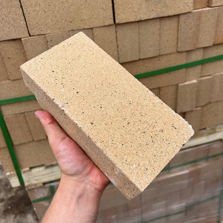 Brand New - 65mm Refractory Fire Bricks - Ideal for furnaces & pizza ovens - Reclaimed Brick Company