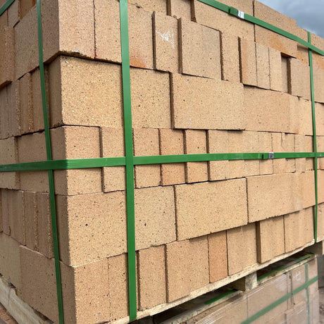 Brand New - 65mm Refractory Fire Bricks - Ideal for furnaces & pizza ovens - Reclaimed Brick Company