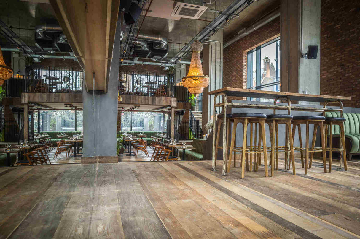 Reclaimed Brick Slip Restaurant Interior – Fern