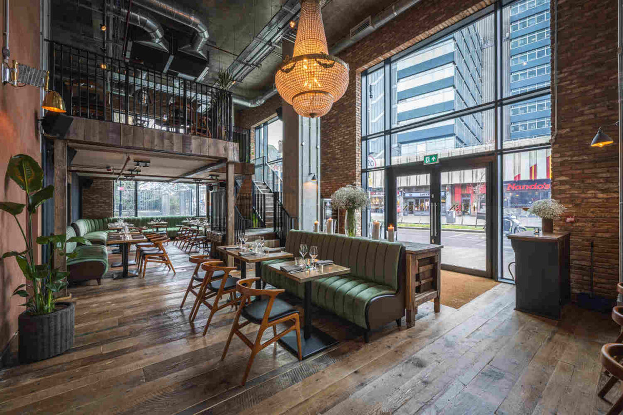 Reclaimed Brick Slip Restaurant Interior – Fern