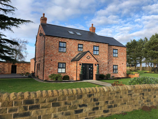 Family Home Built Using Reclaimed Bricks, Nottingham - Reclaimed Brick Company