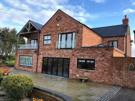 Family Home Built Using Reclaimed Bricks, Nottingham - Reclaimed Brick Company