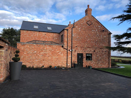 Family Home Built Using Reclaimed Bricks, Nottingham - Reclaimed Brick Company