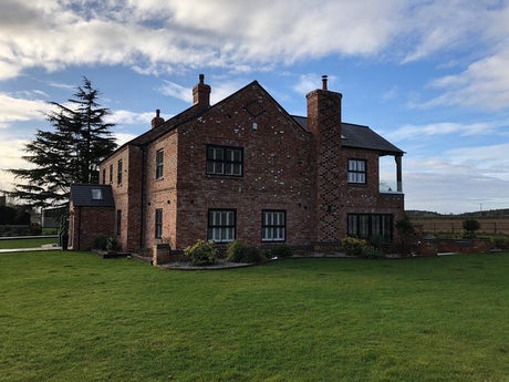 Family Home Built Using Reclaimed Bricks, Nottingham - Reclaimed Brick Company