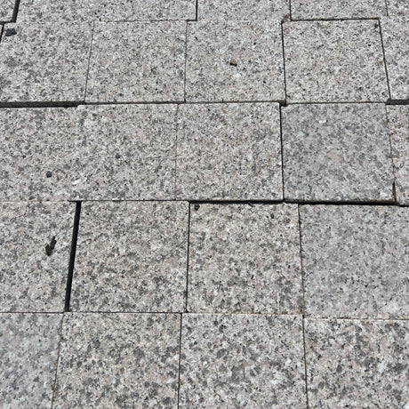 New Silver Granite Paving Setts - Reclaimed Brick Company