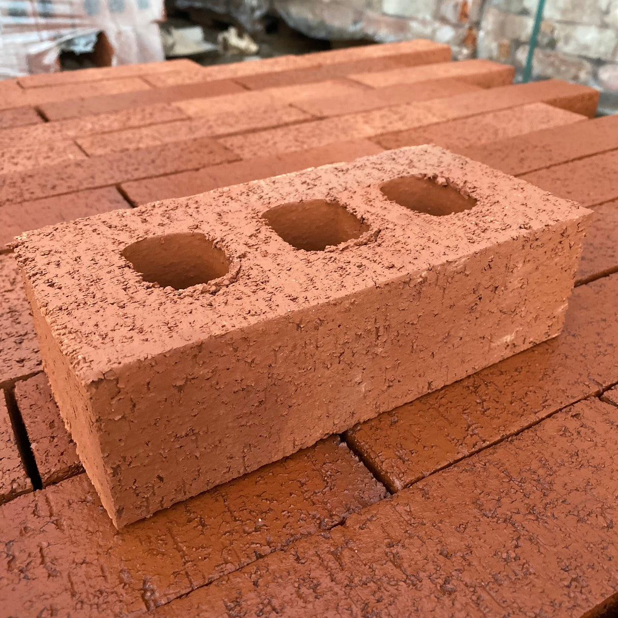 Forterra Red Rustic Facing Brick - Reclaimed Brick Company