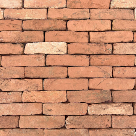 Georgian Handmade Brick Slip / Tile - Cut From Real Reclaimed Bricks - Reclaimed Brick Company