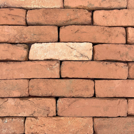 Georgian Handmade Brick Slip - Cut From Real Reclaimed Bricks - Reclaimed Brick Company