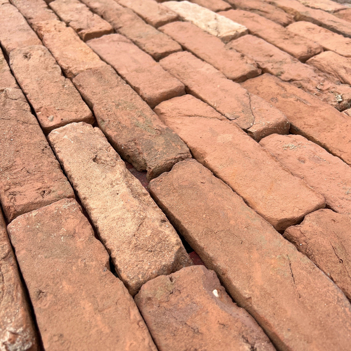 Handmade Brick Slip - Cut From Real Reclaimed Bricks - Reclaimed Brick Company