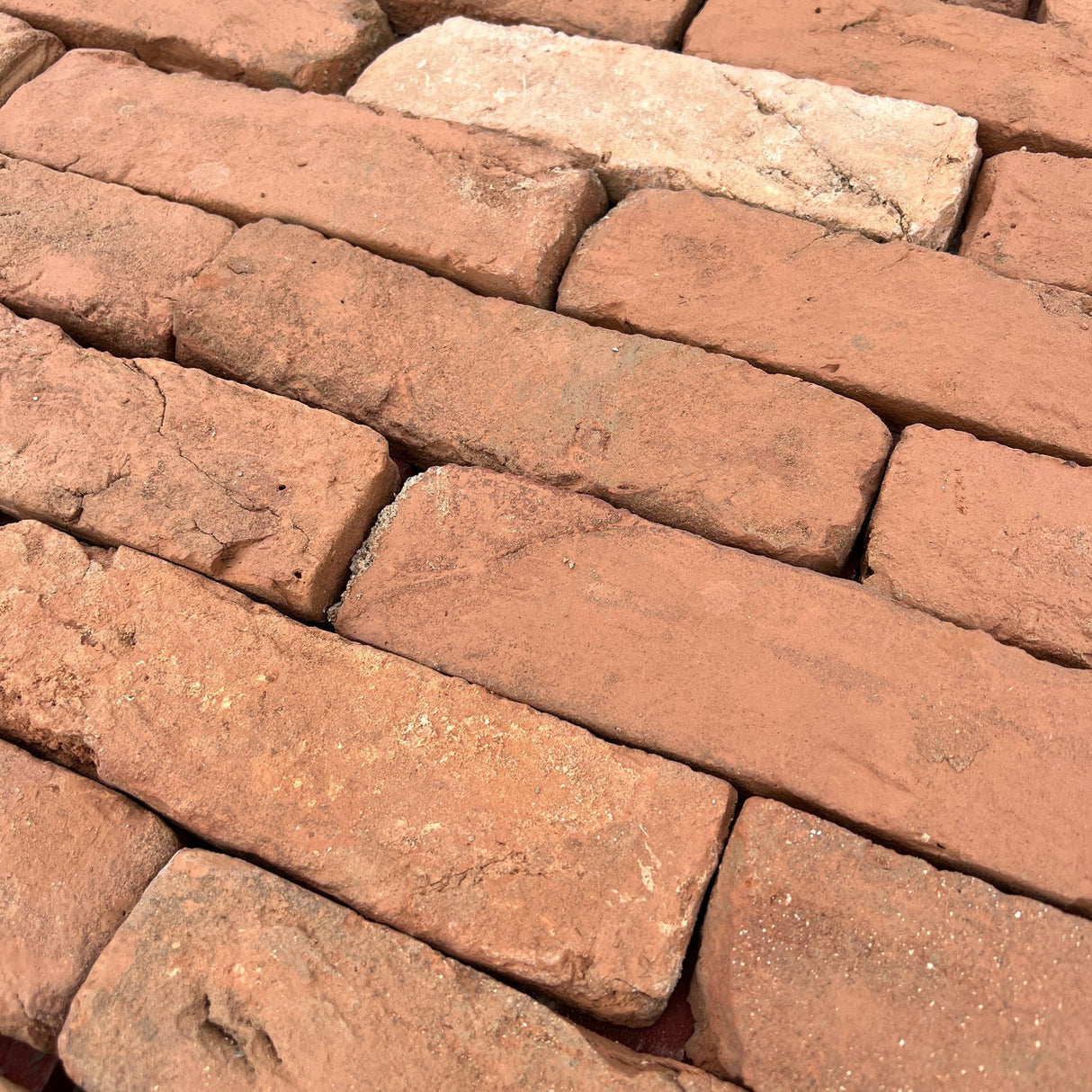 Handmade Brick Tile - Cut From Real Reclaimed Bricks - Reclaimed Brick Company