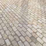 Gold Tumbled Granite Cobble Setts - 200mm x 100mm - Per SQM