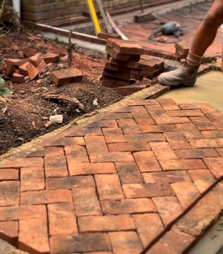 Handmade Clay Paving Brick - Type 2 - Reclaimed Brick Company